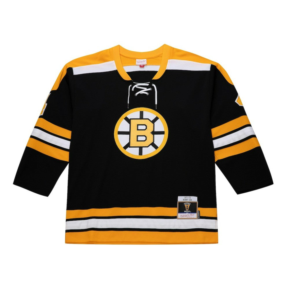 Bobby Orr Boston Bruins Mitchell & Ness Big & Tall 1971/72 Blue Line 2.0 Jersey - Black | NHL discount