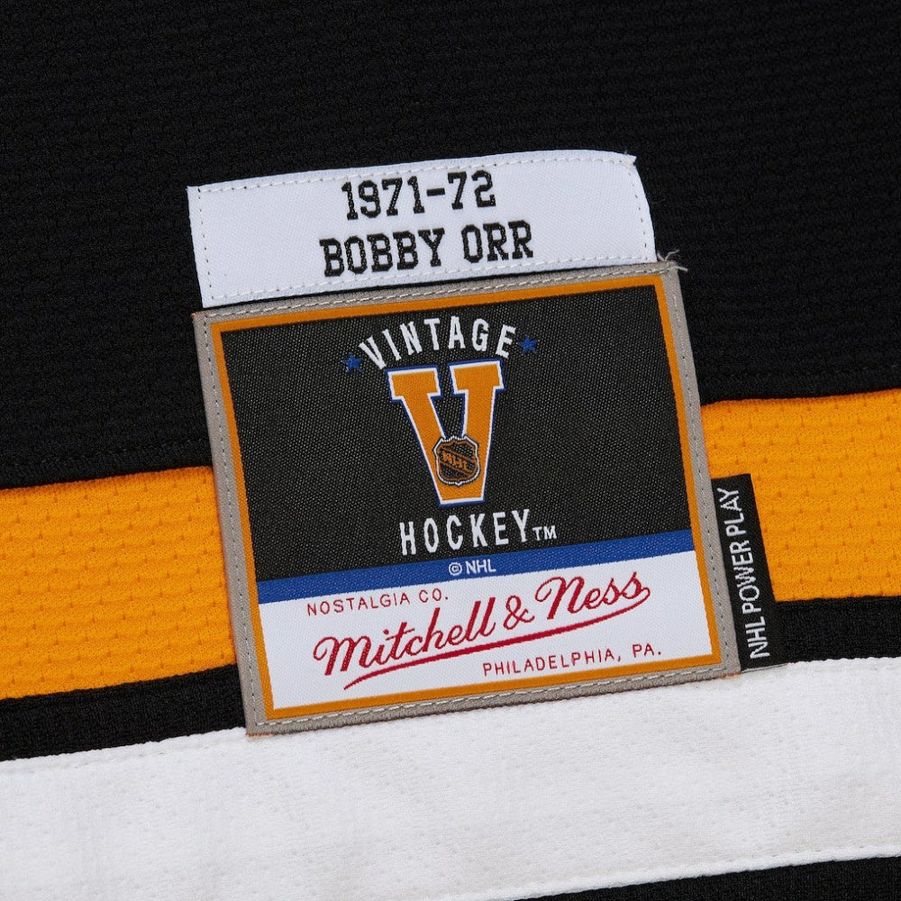 Bobby Orr Boston Bruins Mitchell & Ness Big & Tall 1971/72 Blue Line 2.0 Jersey - Black | NHL discount