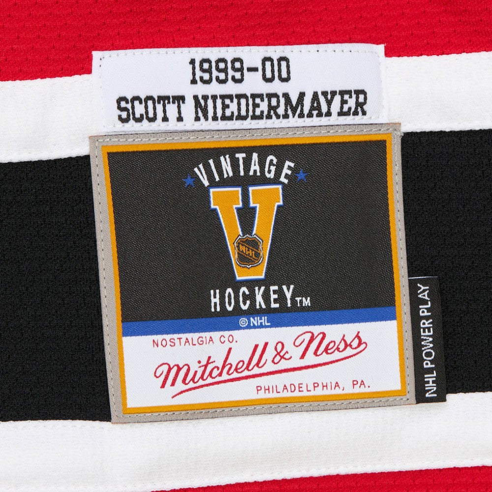 Scott Niedermayer New Jersey Devils Mitchell & Ness Big & Tall 1999/00 Blue Line 2.0 Jersey - Red | NHL sale