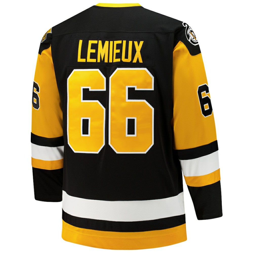Mario Lemieux Pittsburgh Penguins Mitchell & Ness Big & Tall 1991/92 Blue Line 2.0 Jersey - Black | NHL discount