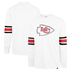 Kansas City Chiefs '47 Gridiron Premier Brex Long Sleeve T-Shirt - White - 47 brand