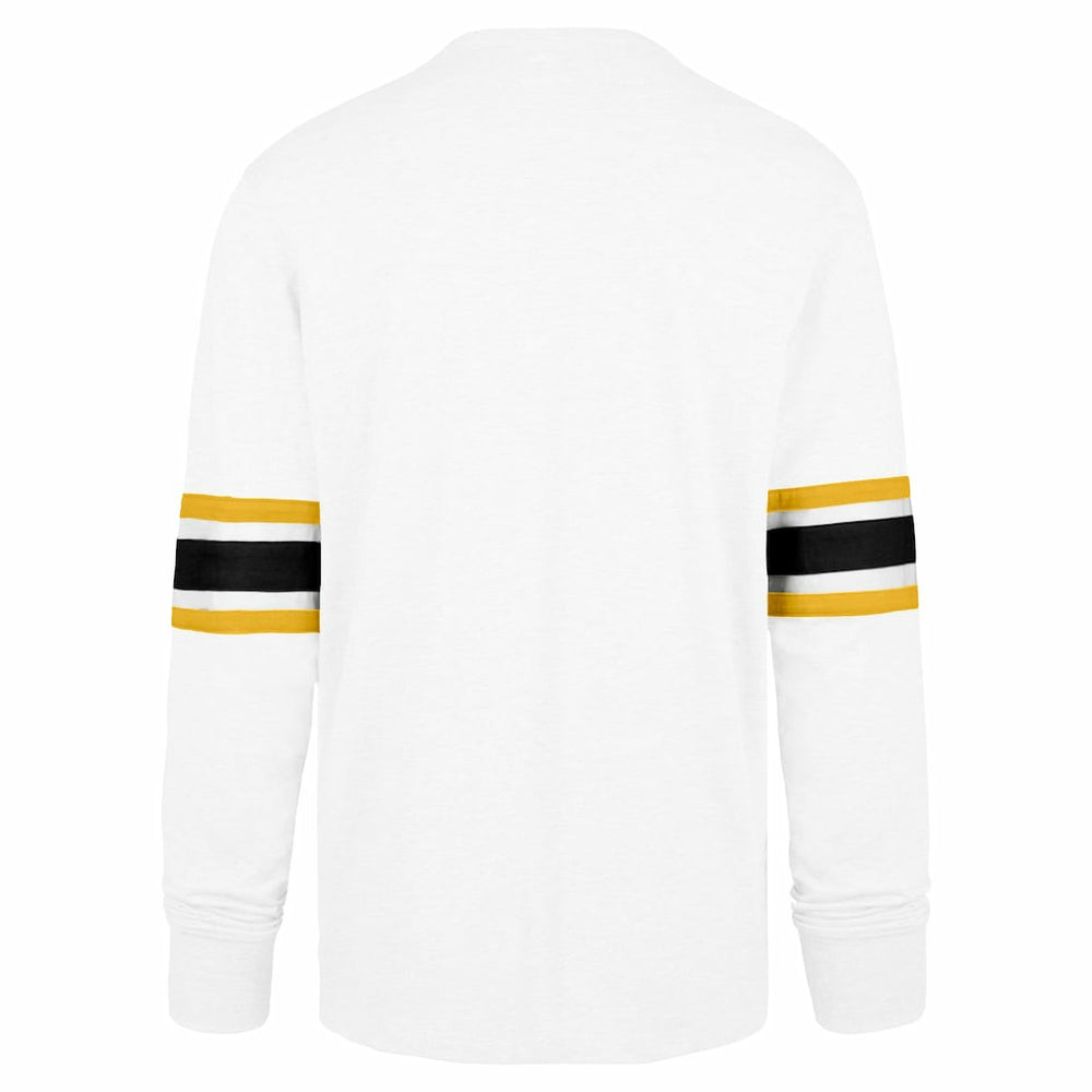 Pittsburgh Steelers '47 Gridiron Premier Brex Long Sleeve T-Shirt - White - 47 brand