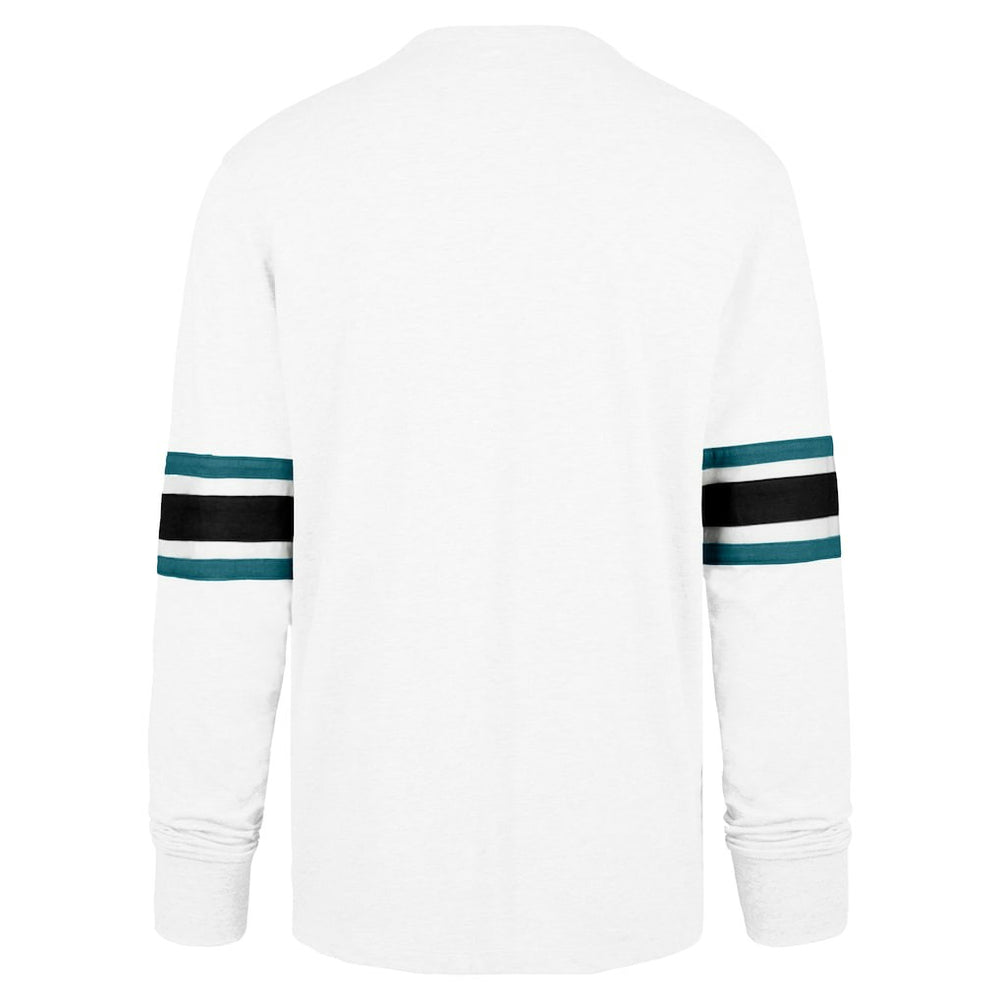 Jacksonville Jaguars '47 Gridiron Premier Brex Long Sleeve T-Shirt - White - 47 brand