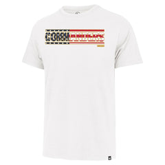 Washington Commanders '47 Flag Script Franklin T-Shirt - White - 47 brand