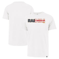 Las Vegas Raiders '47 Flag Script Franklin T-Shirt - White - 47 brand