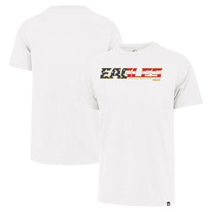 Philadelphia Eagles '47 Flag Script Franklin T-Shirt - White - 47 brand