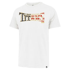 Tennessee Titans '47 Flag Script Franklin T-Shirt - White - 47 brand