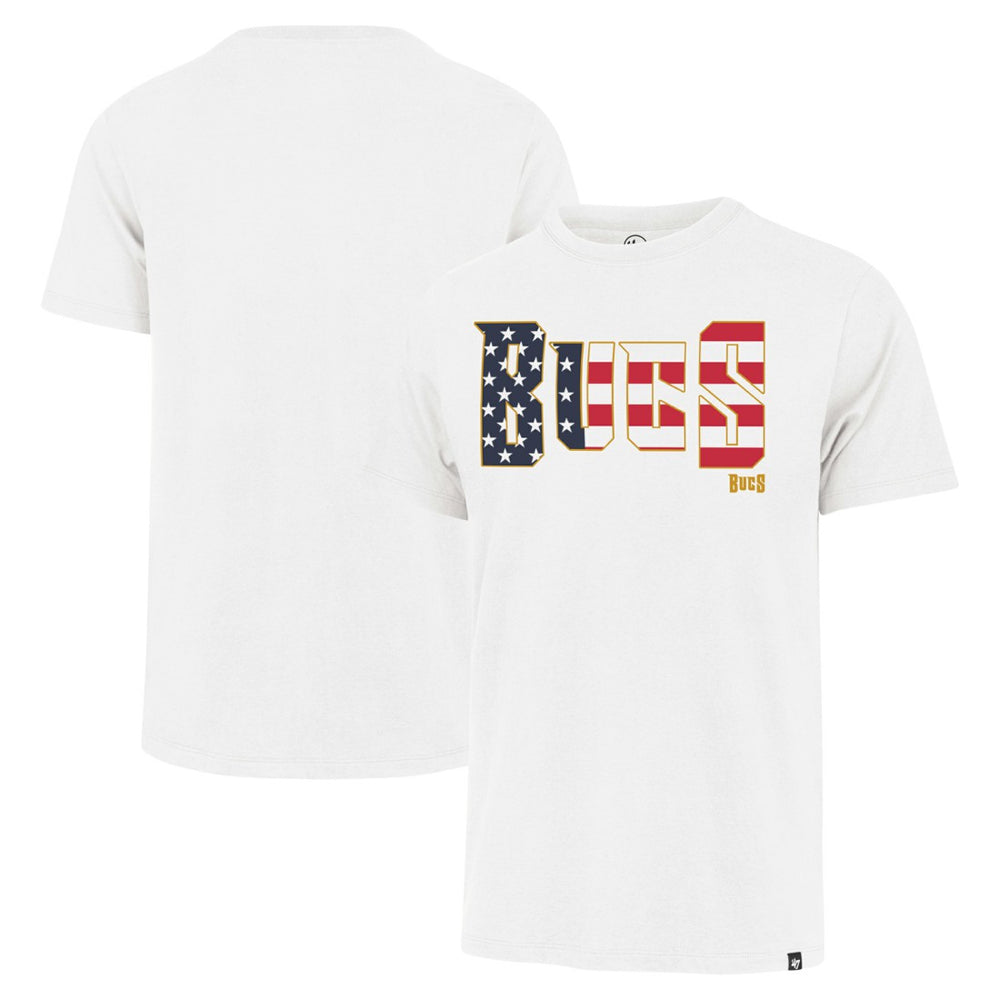 Tampa Bay Buccaneers '47 Flag Script Franklin T-Shirt - White - 47 brand