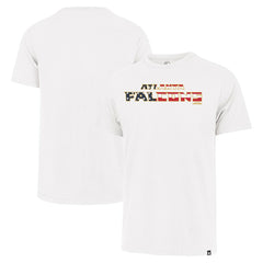 Atlanta Falcons '47 Flag Script Franklin T-Shirt - White - 47 brand