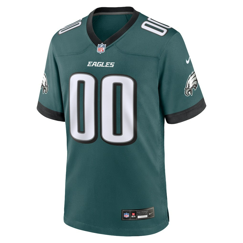 Philadelphia Eagles Custom Game Jersey - Midnight Green - Nike