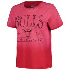 Chicago Bulls Sportiqe Women's Arcadia Sun-Dipped T-Shirt Red