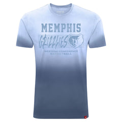 Memphis Grizzlies Sportiqe Unisex Bingham Sun-Fade T-Shirt Navy