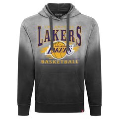 Los Angeles Lakers Sportiqe Unisex Blake Sun-Fade Pullover Hoodie Black
