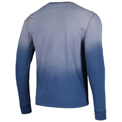 Minnesota Timberwolves Sportiqe Unisex Mohave Sun-Dipped Long Sleeve T-Shirt Navy