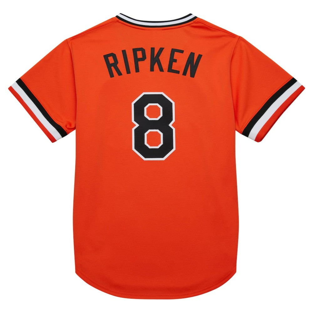 Cal Ripken Jr. Baltimore Orioles Mitchell & Ness 2001 Cooperstown Collection Authentic Throwback Jersey Discount