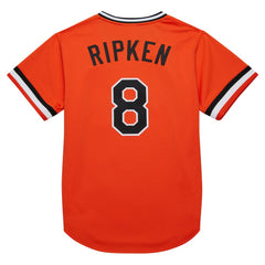 Cal Ripken Jr. Baltimore Orioles Mitchell & Ness 2001 Cooperstown Collection Authentic Throwback Jersey Discount
