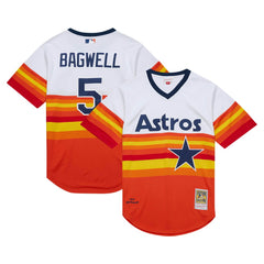 Jeff Bagwell Houston Astros Mitchell & Ness 2004 Cooperstown Collection Authentic Throwback Jersey Online