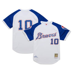 Chipper Jones Atlanta Braves Mitchell & Ness 2004 Cooperstown Collection Authentic Throwback Jersey Sale