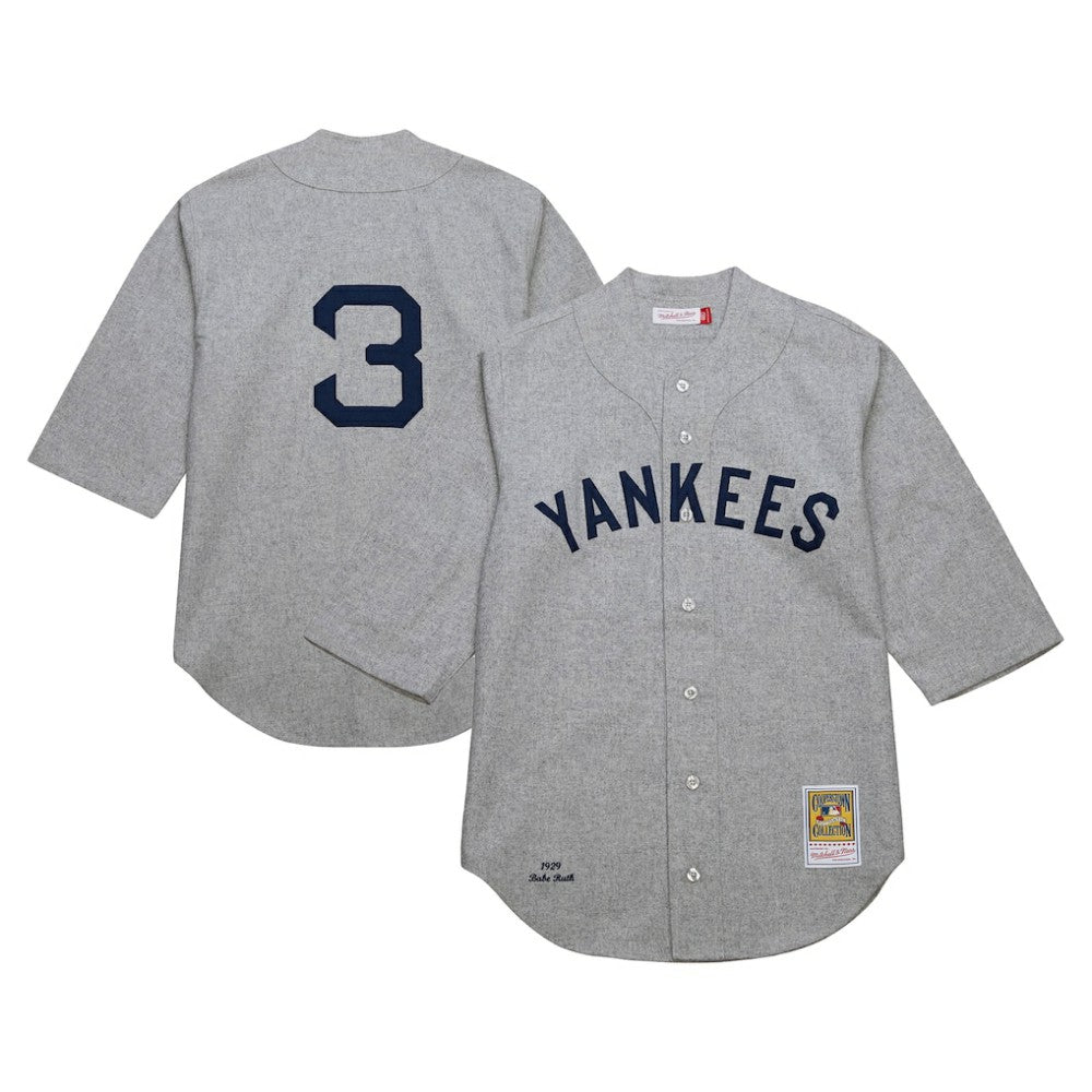 Babe Ruth New York Yankees Mitchell & Ness Cooperstown Collection 1929 Authentic Jersey Sale