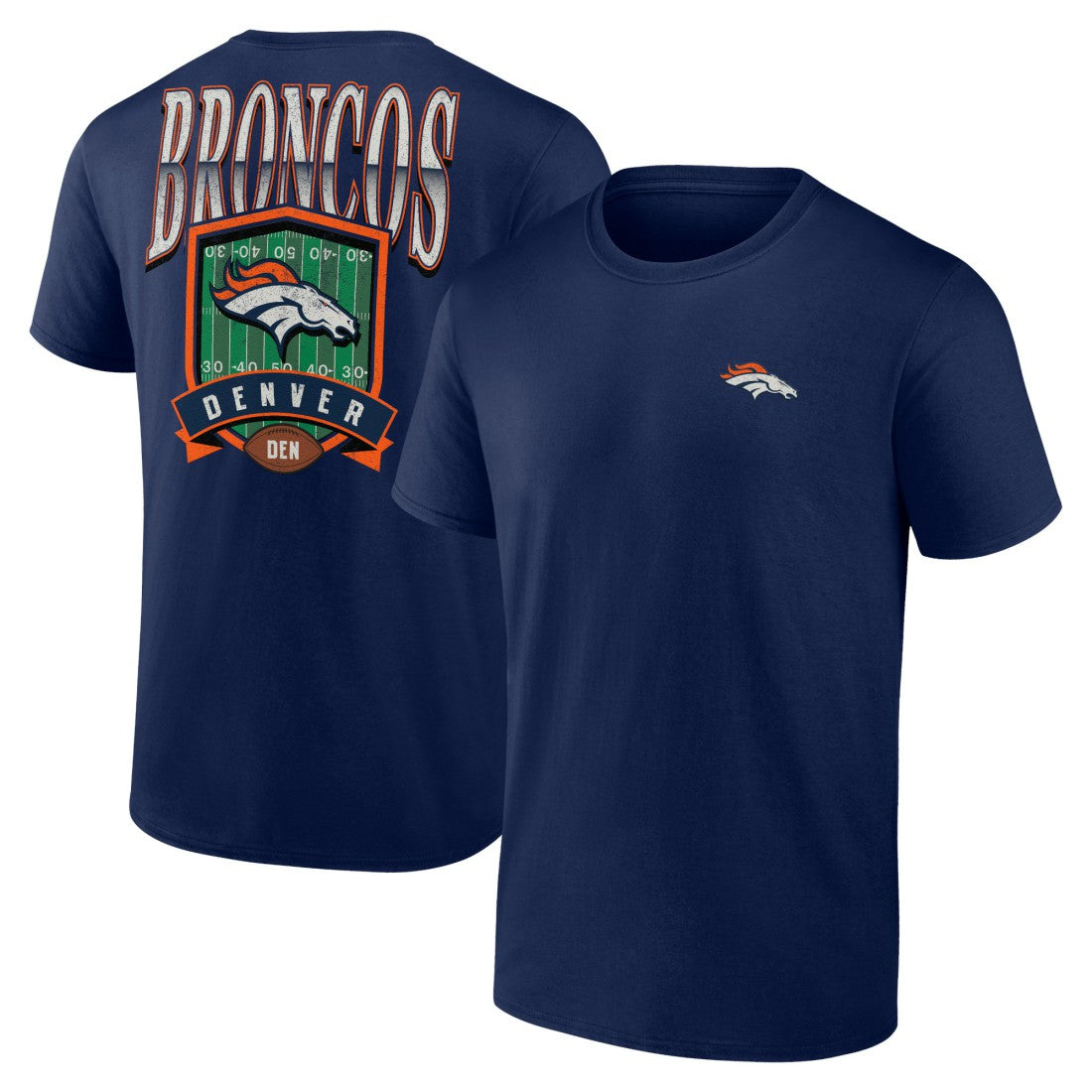 Denver Broncos Full Range T-Shirt - Navy - NFL