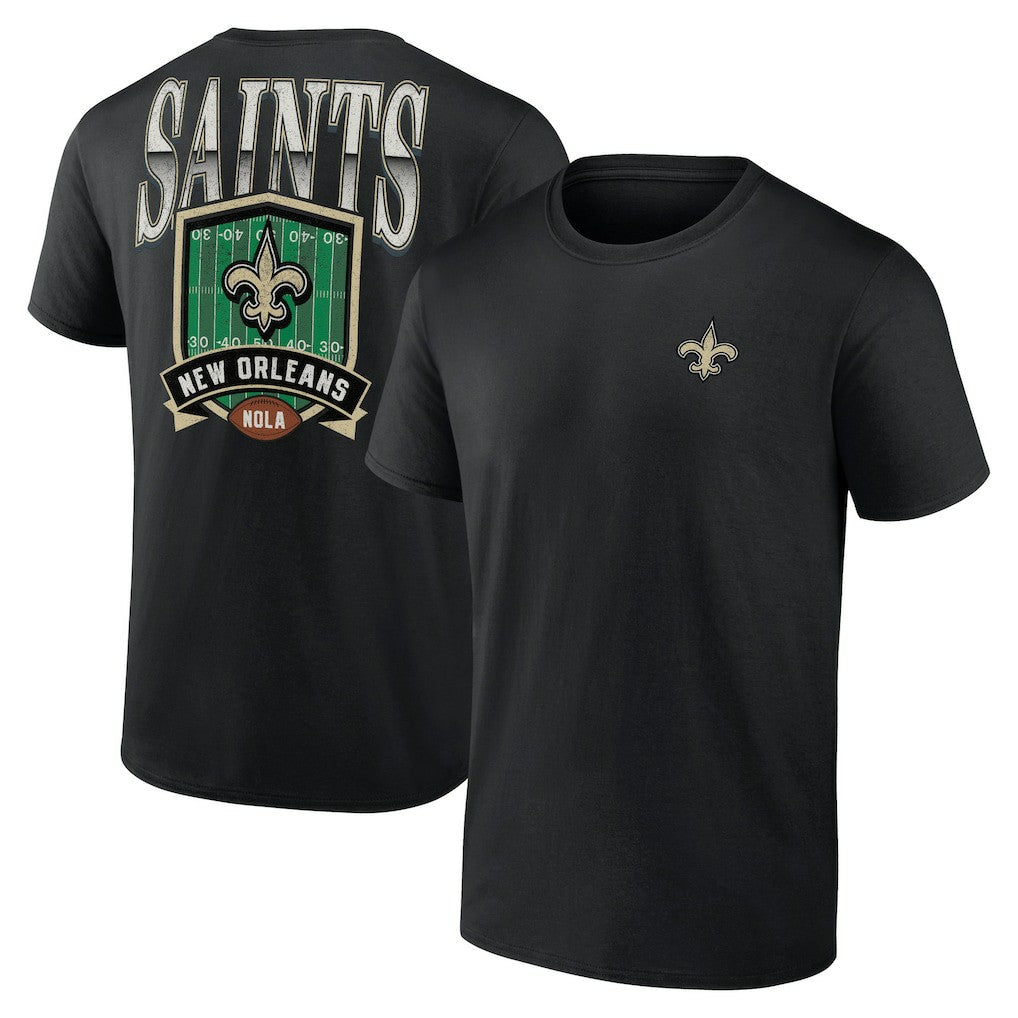 New Orleans Saints Full Range T-Shirt - Black - NFL