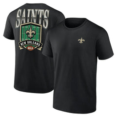 New Orleans Saints Full Range T-Shirt - Black - NFL