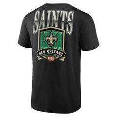 New Orleans Saints Full Range T-Shirt - Black - NFL