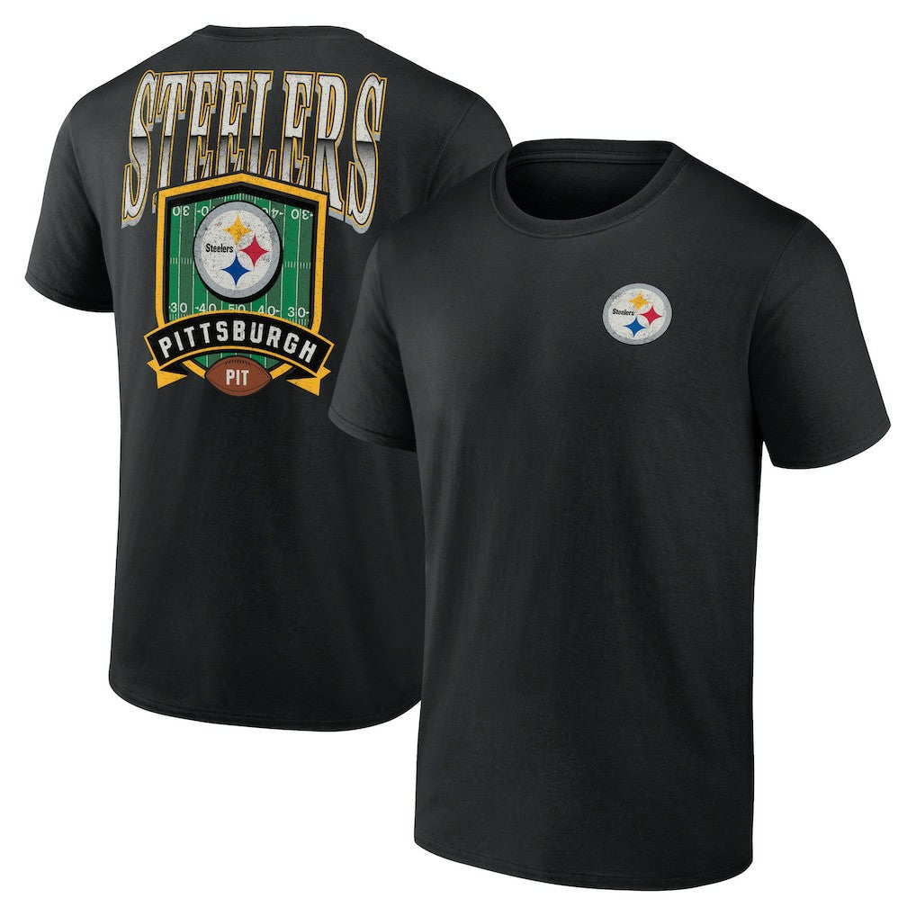 Pittsburgh Steelers Full Range T-Shirt - Black - NFL