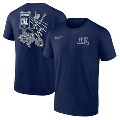 Dallas Cowboys Split Zone T-Shirt - Navy - NFL