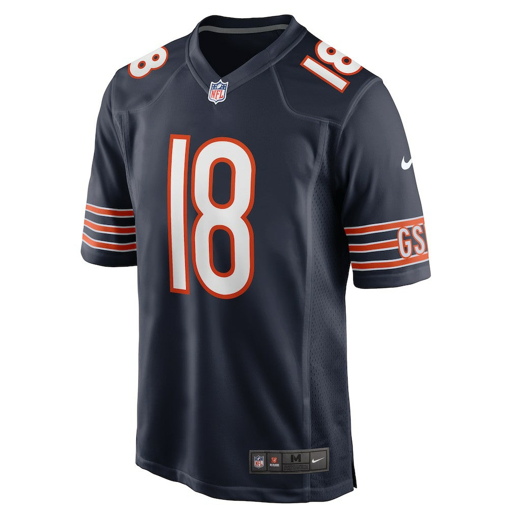 Caleb Williams Chicago Bears Player Game Jersey - Navy - Nike