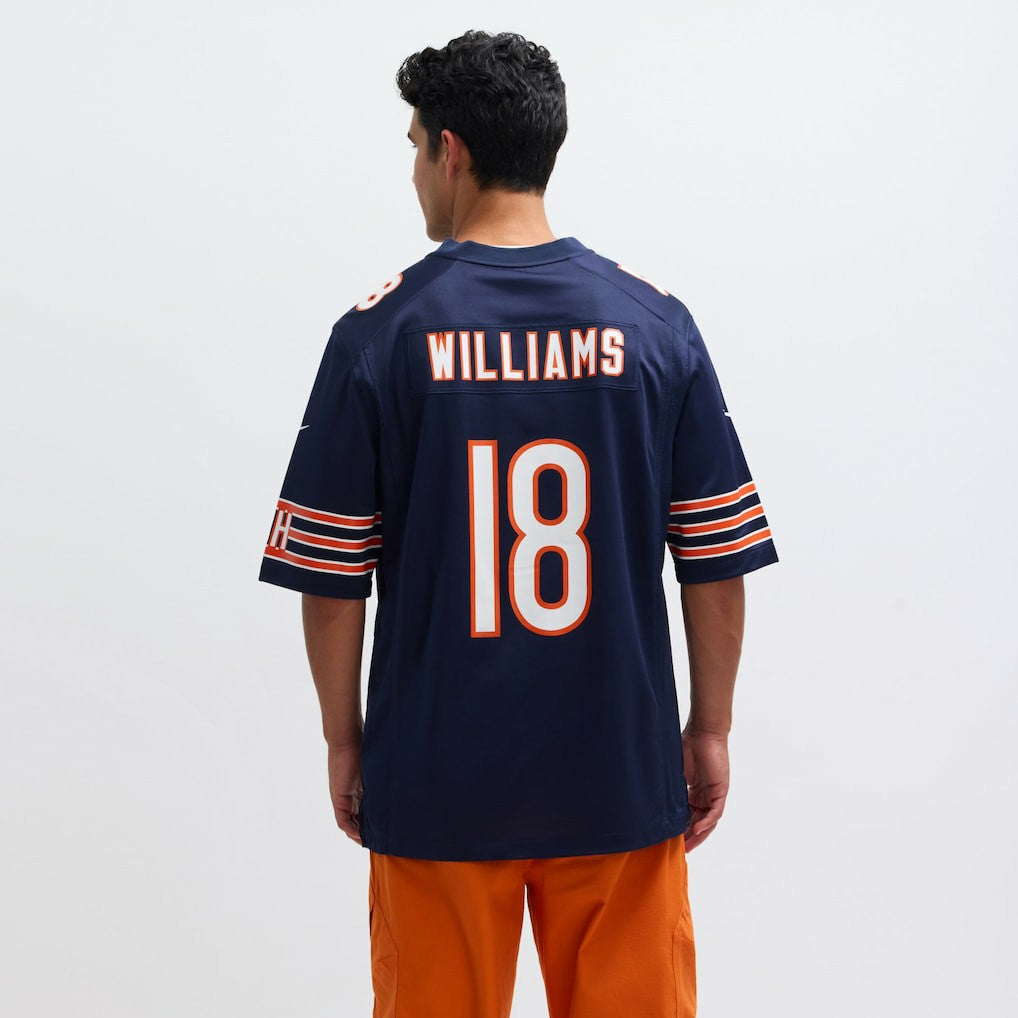 Caleb Williams Chicago Bears Player Game Jersey - Navy - Nike