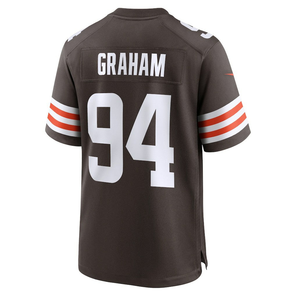 Mason Graham Cleveland Browns 2025 NFL Draft First Round Pick Game Jersey - Brown - Nike