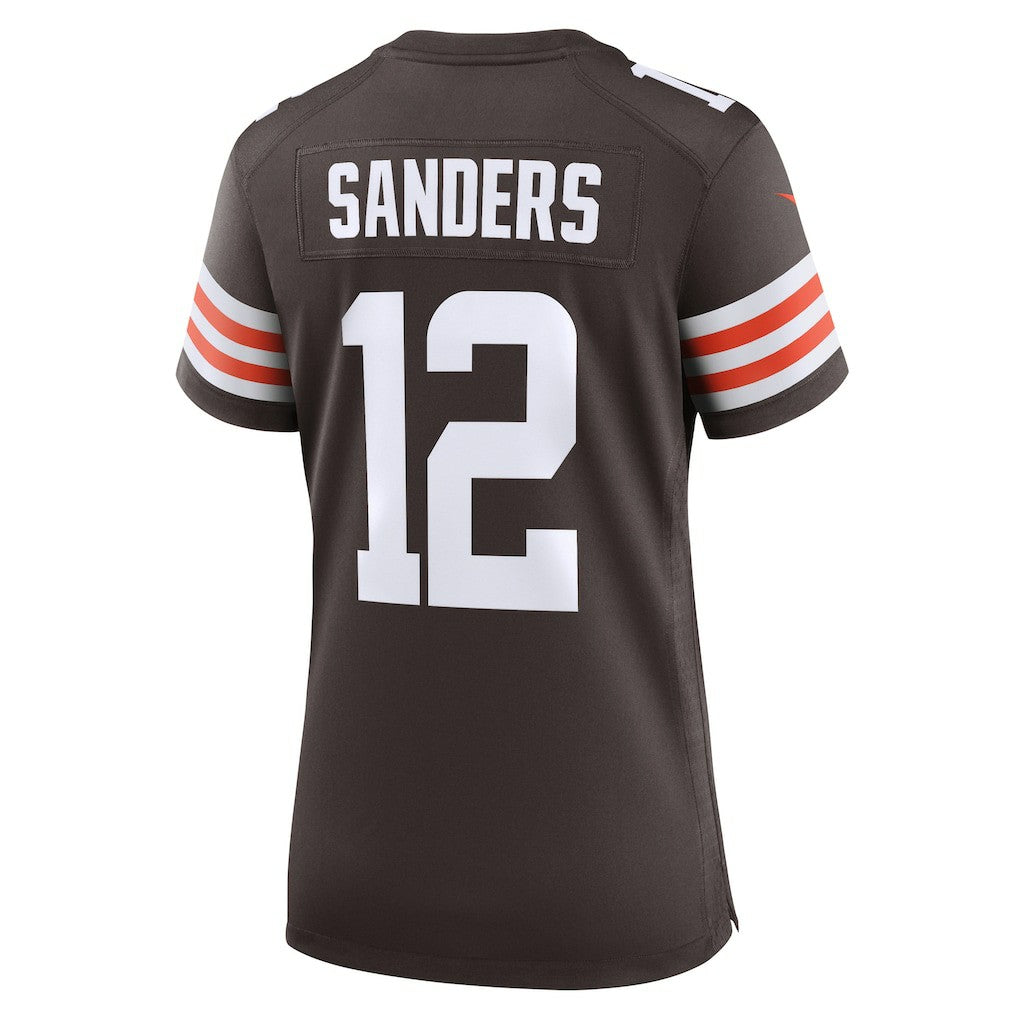 Shedeur Sanders Cleveland Browns Women's 2025 NFL Draft Game Jersey - Brown - Nike