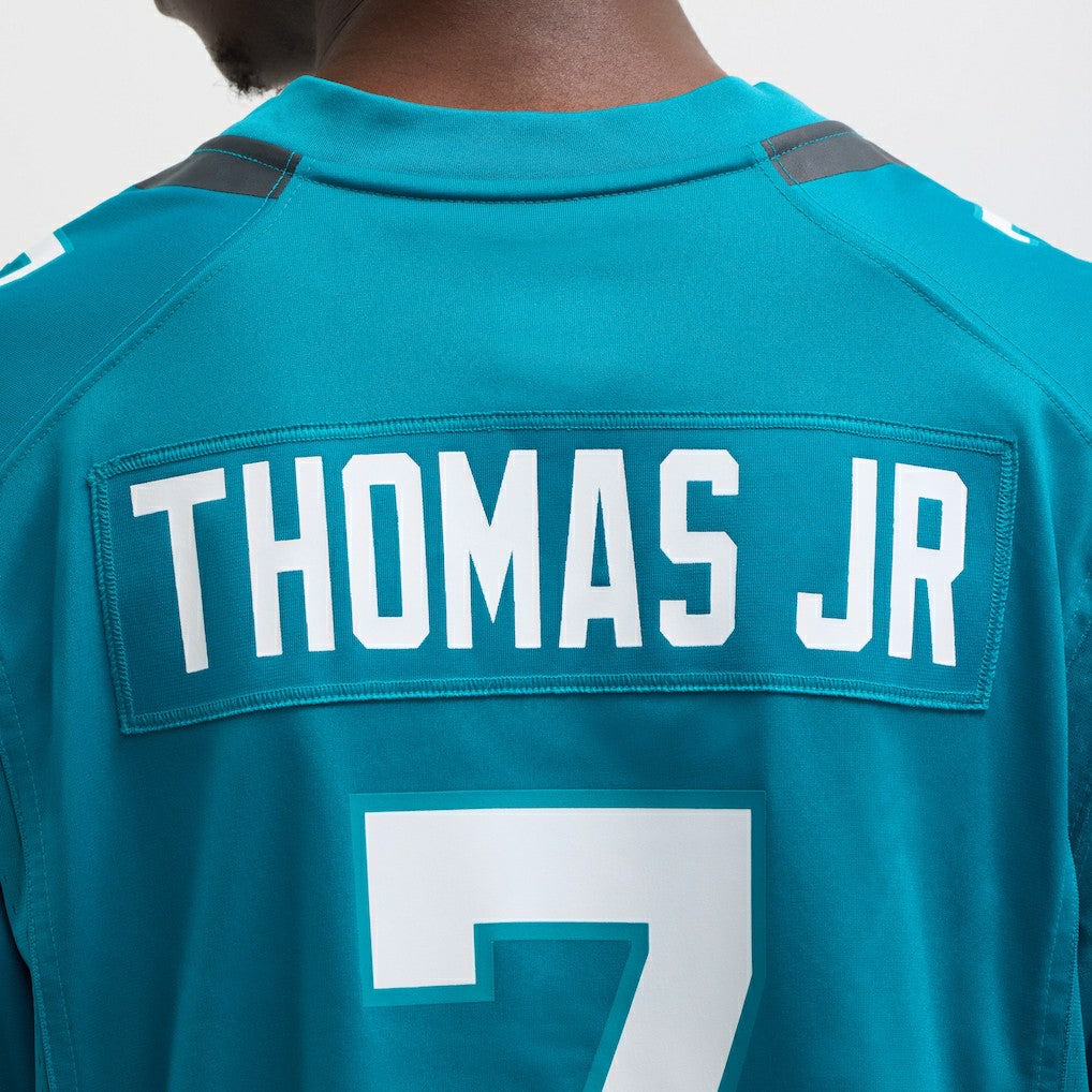 Brian Thomas Jr Jacksonville Jaguars Player Game Jersey - Teal - Nike
