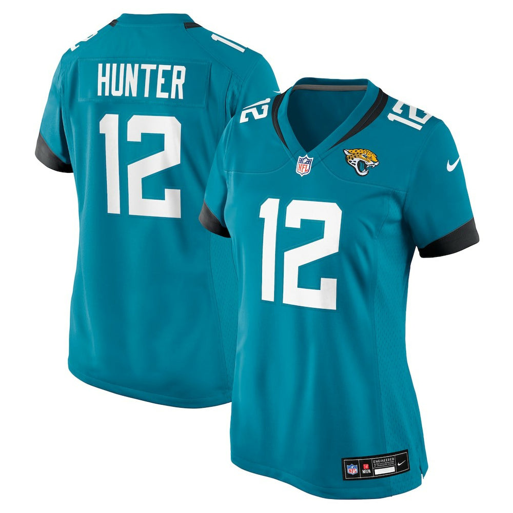 Travis Hunter Jacksonville Jaguars Women's 2025 NFL Draft First Round Pick Team Game Player Jersey - Teal - Nike