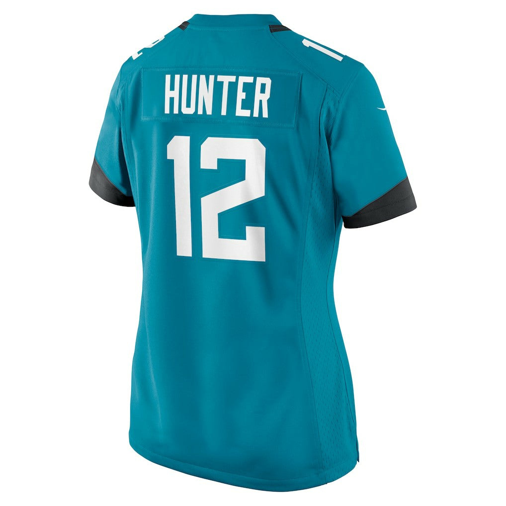 Travis Hunter Jacksonville Jaguars Women's 2025 NFL Draft First Round Pick Team Game Player Jersey - Teal - Nike