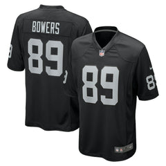 Brock Bowers Las Vegas Raiders Player Game Jersey - Black - Nike