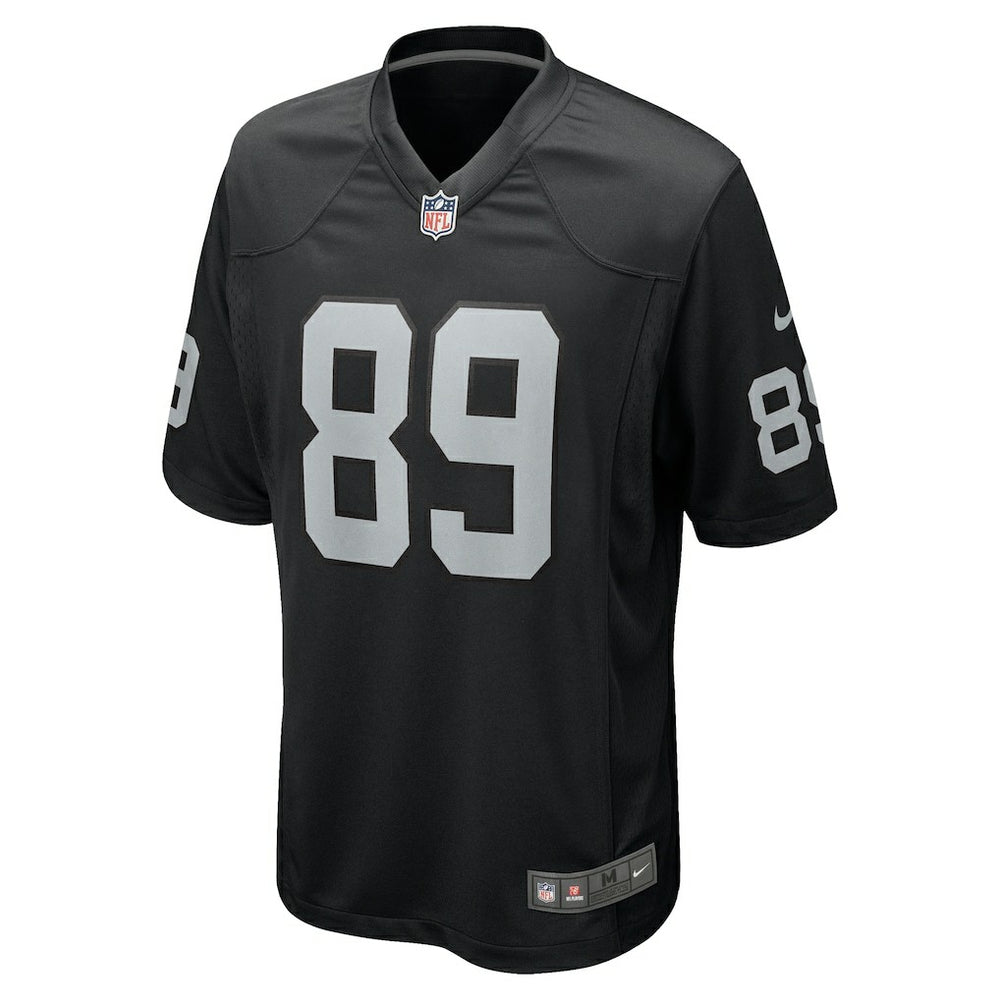 Brock Bowers Las Vegas Raiders Player Game Jersey - Black - Nike