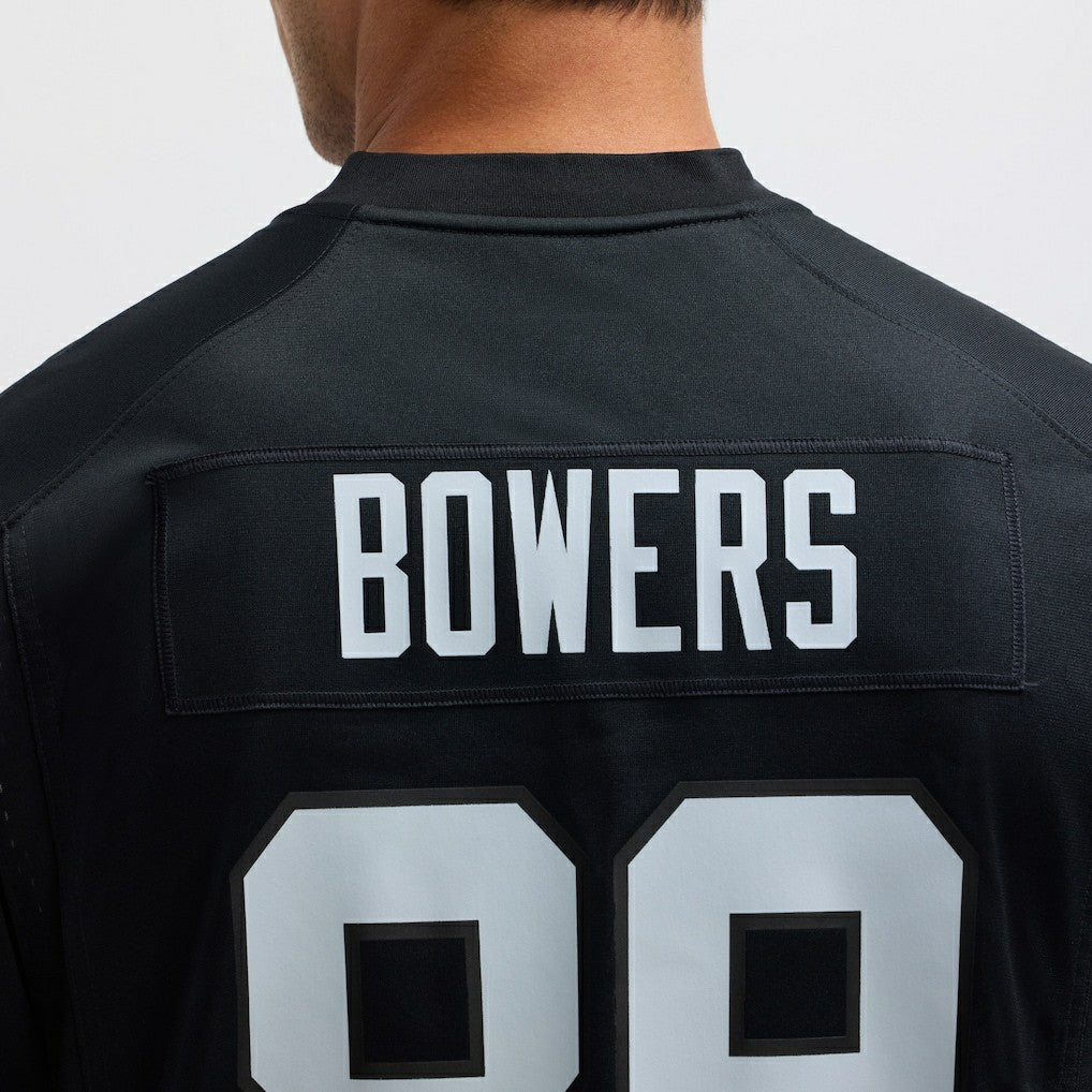 Brock Bowers Las Vegas Raiders Player Game Jersey - Black - Nike