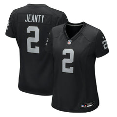 Ashton Jeanty Las Vegas Raiders Women's 2025 NFL Draft First Round Pick Team Game Jersey - Black - Nike