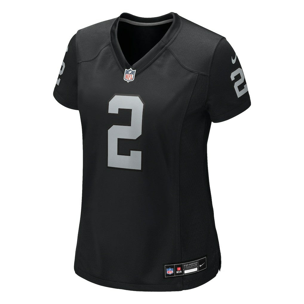 Ashton Jeanty Las Vegas Raiders Women's 2025 NFL Draft First Round Pick Team Game Jersey - Black - Nike