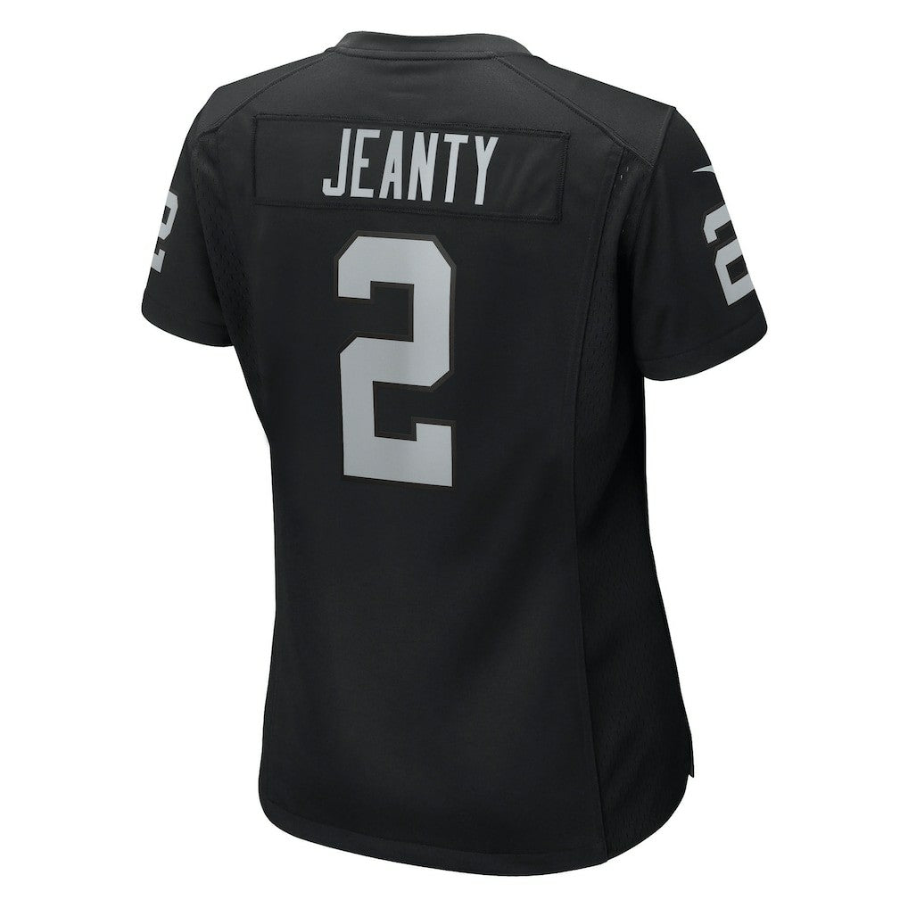 Ashton Jeanty Las Vegas Raiders Women's 2025 NFL Draft First Round Pick Team Game Jersey - Black - Nike