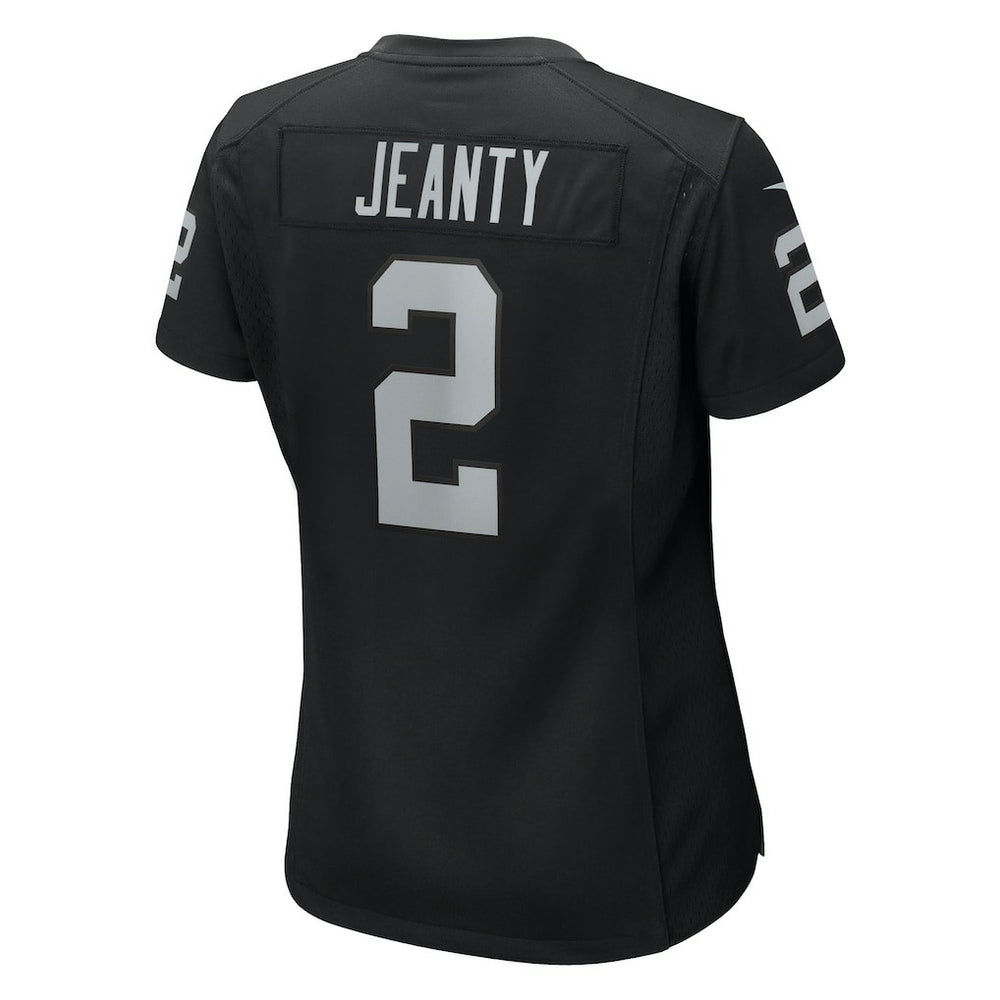 Ashton Jeanty Las Vegas Raiders Women's 2025 NFL Draft First Round Pick Team Game Jersey - Black - Nike
