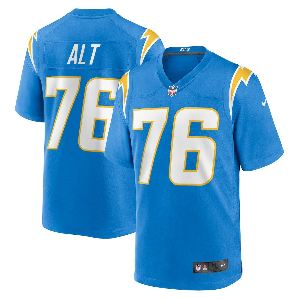 Joe Alt Los Angeles Chargers Player Game Jersey - Powder Blue - Nike