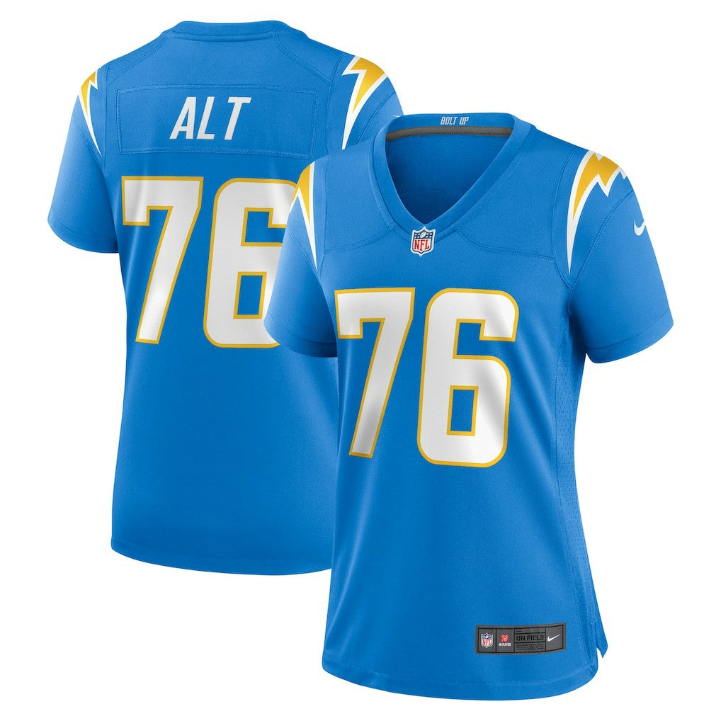 Joe Alt Los Angeles Chargers Women's 2024 NFL Draft First Round Pick Player Game Jersey - Powder Blue - Nike