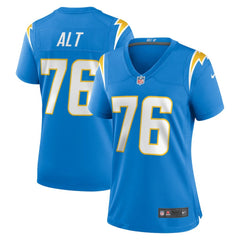 Joe Alt Los Angeles Chargers Women's 2024 NFL Draft First Round Pick Player Game Jersey - Powder Blue - Nike