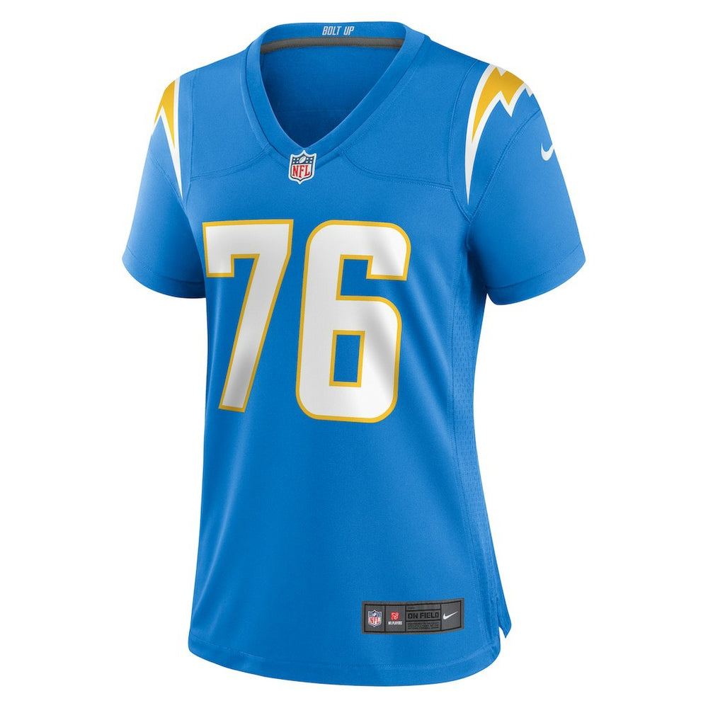 Joe Alt Los Angeles Chargers Women's 2024 NFL Draft First Round Pick Player Game Jersey - Powder Blue - Nike