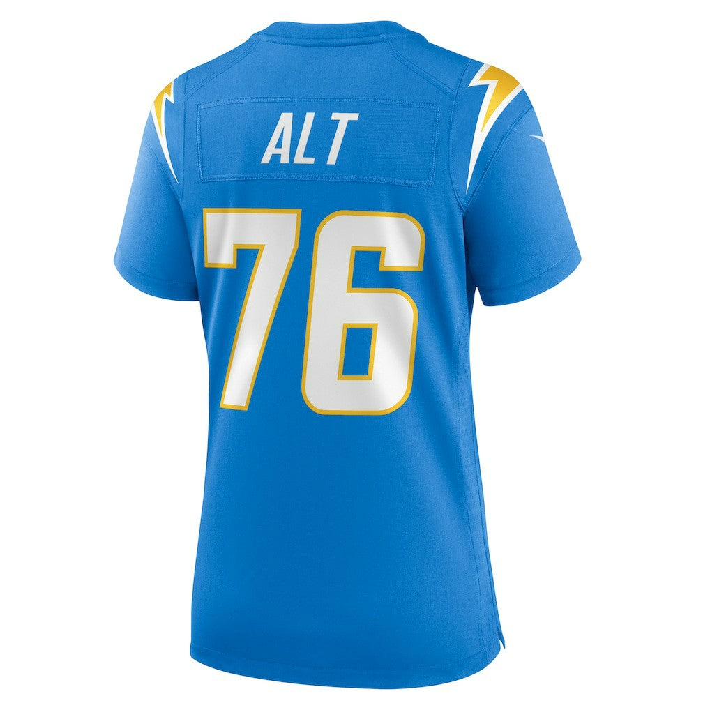 Joe Alt Los Angeles Chargers Women's 2024 NFL Draft First Round Pick Player Game Jersey - Powder Blue - Nike