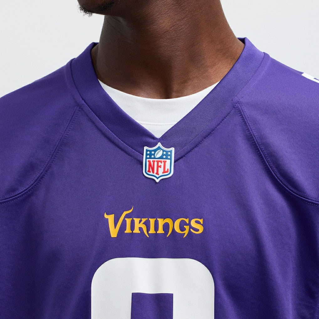 J.J. McCarthy Minnesota Vikings Player Game Jersey - Purple - Nike