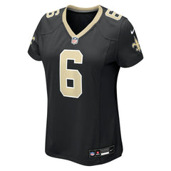 Tyler Shough New Orleans Saints Women's Game Jersey - Black - Nike
